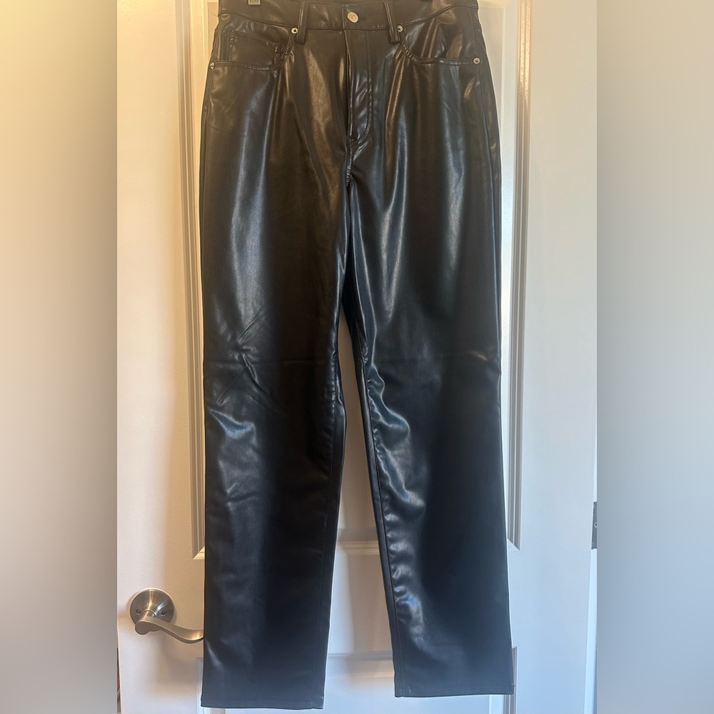 Vegan black pants